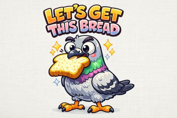 Download Lets Get This Bread Funny Pigeon PNG - Png Collection