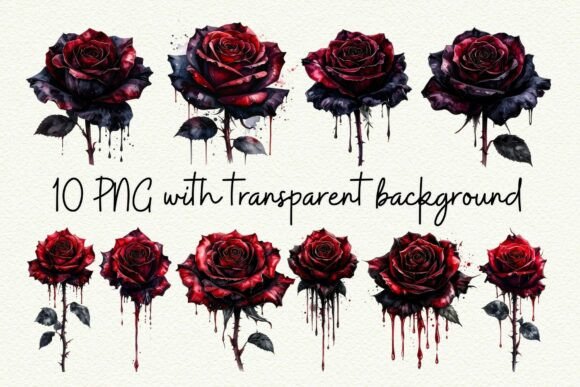 Download 10 Dark Rose PNG Dark Romance Clipart - Png Collection