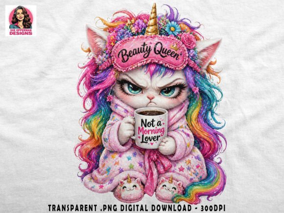 Download Grumpy Unicorn Cat | Cute PNG - Premium Bundle