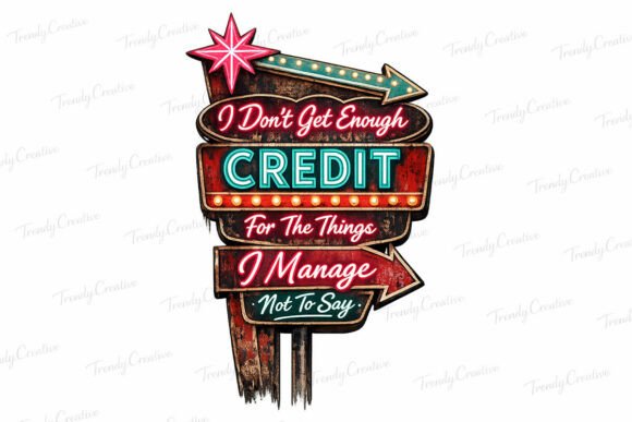Download Retro Neon Sarcastic Quote PNG Design - Png Collection