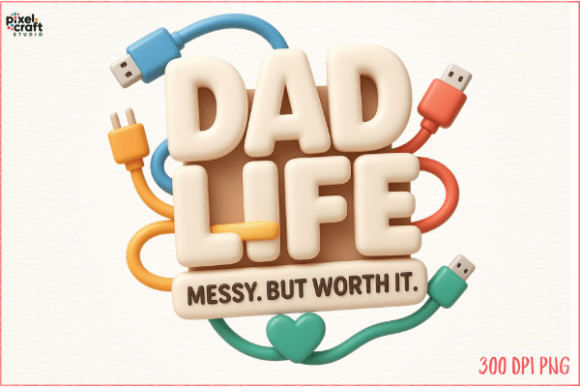 Download Dad Life Messy Worth It PNG Shirt - Png Collection