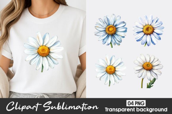 Download Daisy Bouquet Watercolor Clipart PNG - Png Collection