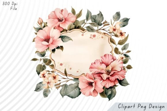 Download Petal Whispers Label Frame PNG Clipart - Png Collection