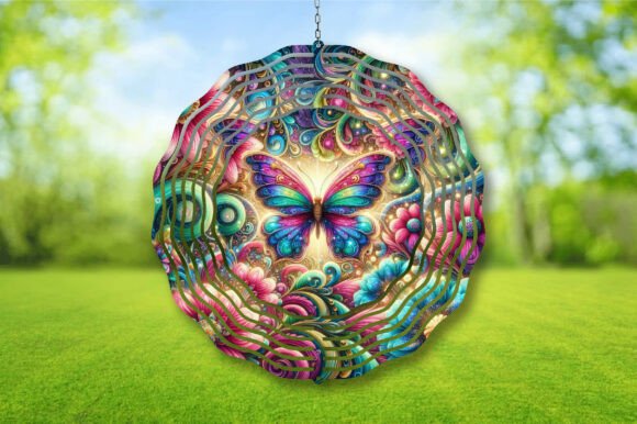 Download Butterfly Wind Spinner PNG - Png Collection