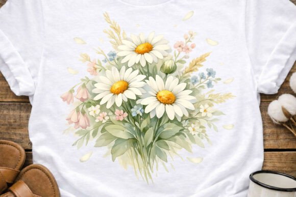 Download Summer Daisy Bouquet PNG Clipart - Png Collection