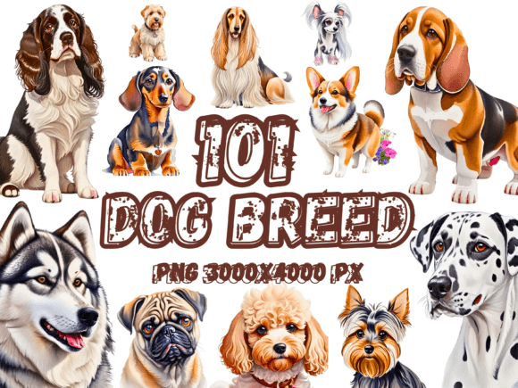 Download 100 Dog Sublimation Clipart Bundle PNG - Png Collection