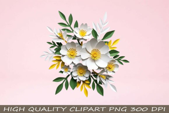 Download Daisy Flower Bouquet Clipart PNG - Png Collection