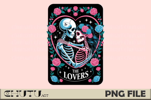 Download Goth Skeleton Lovers PNG - Png Collection