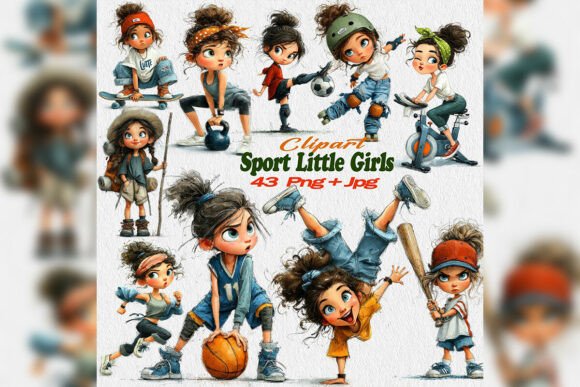 Download Gym Sport Girls Clipart PNG Fitness Set - Png Collection