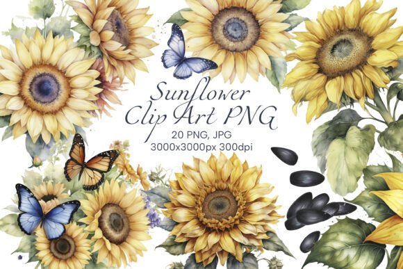 Download Sunflower Clip Art PNG - Png Collection
