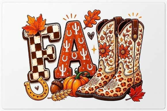 Download Floral Cowboy Boots Fall PNG - Png Collection