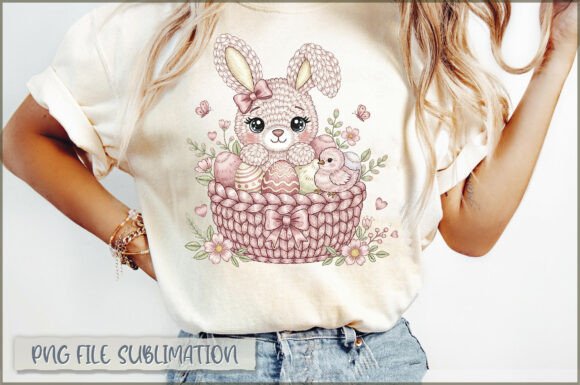 Download Bunny Basket Easter Eggs PNG - Png Collection