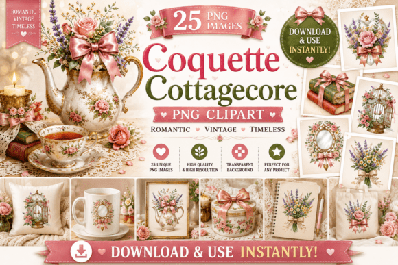 Download Coquette Cottagecore PNG Clipart - Png Collection