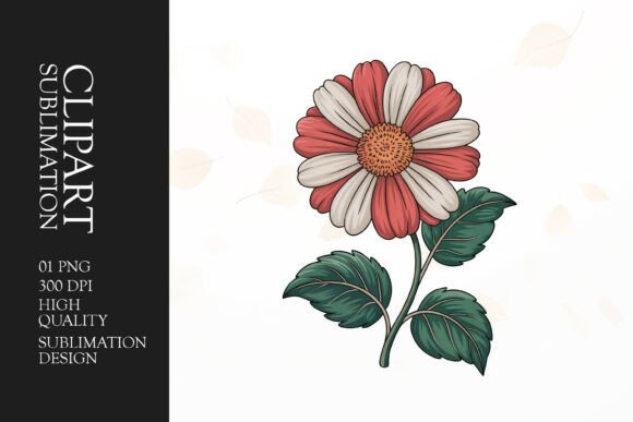 Download Vintage Daisy Flower Clipart PNG - Png Collection