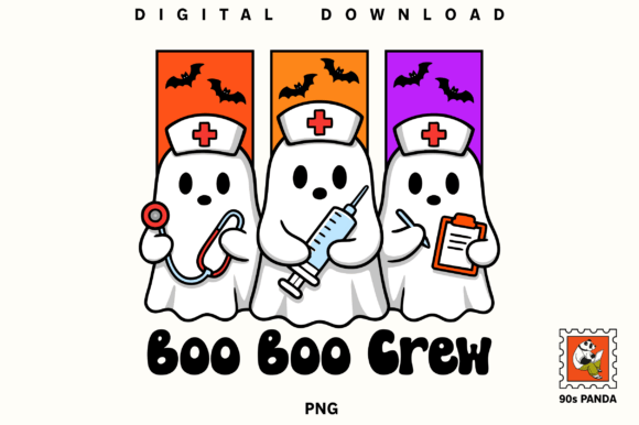Download Retro Halloween Ghost Nurse Png - Png Collection