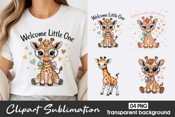 Download Baby Giraffe Clipart PNG - Png Collection