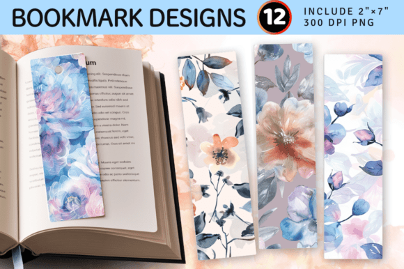 Download Pastel Watercolor Floral Fabric PNG Book - Png Collection