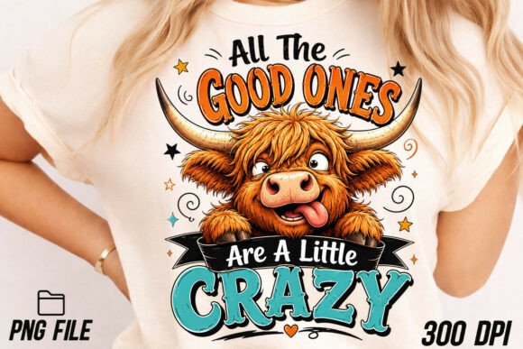 Download Funny Crazy Highland Cow Sarcastic PNG - Premium Resources