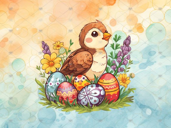 Download Chick and Easter Eggs Sublimation PNG - Png Collection