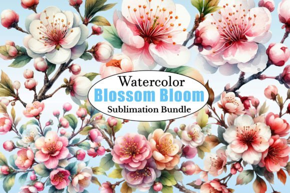 Download Watercolor Blossom Bloom PNG Clipart - Png Collection