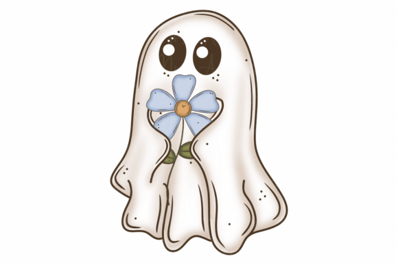 Download Boho Daisy Ghost PNG - Png Collection